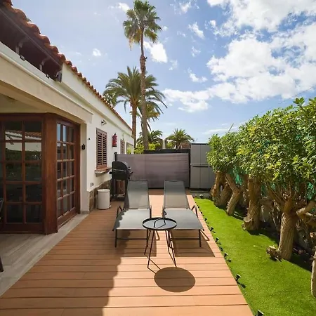 Maspalomas Palms Premium Bungalow, Private, Relaxing, Swimming Pool Apartment *
